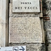 Genova 2025 – Old stone in the Porta dei Vacca Genova 2025 – Old stone in the Porta dei Vacca