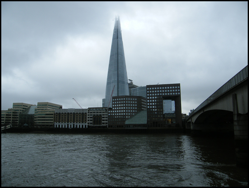 dismal view across the Thames