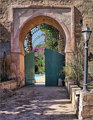 A door in Taroundannt