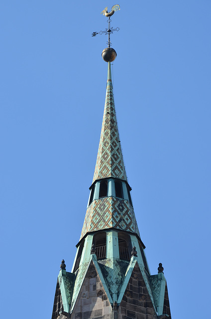 Nürnberg, St. Lorenz Cathedral Tower