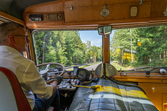 Historische Busfahrt im H6 Bus