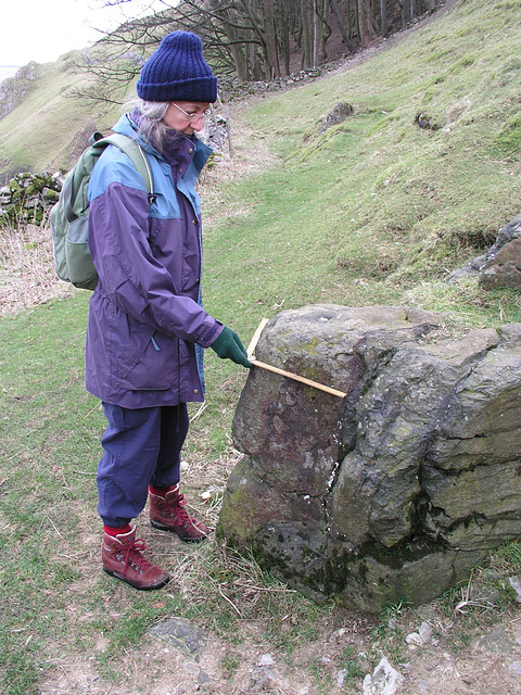 Cavedale Lava, Castleton, Derbyshire