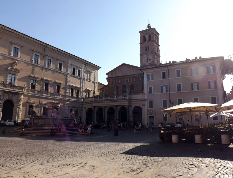 Santa Maria in Trastevere, June 2012