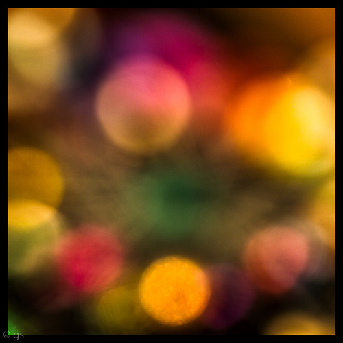 Bokeh-Punkte