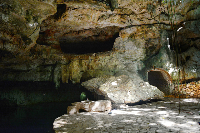 Mexico, Eastern Hall of the Cenotes of Hacienda Mucuyche