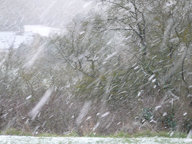 tempête éphémère sur Cergy