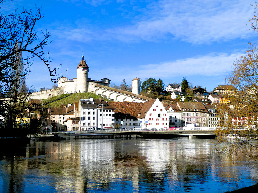 Schaffhausen - Blick auf den Munot