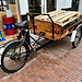 Old-fashioned transport bike