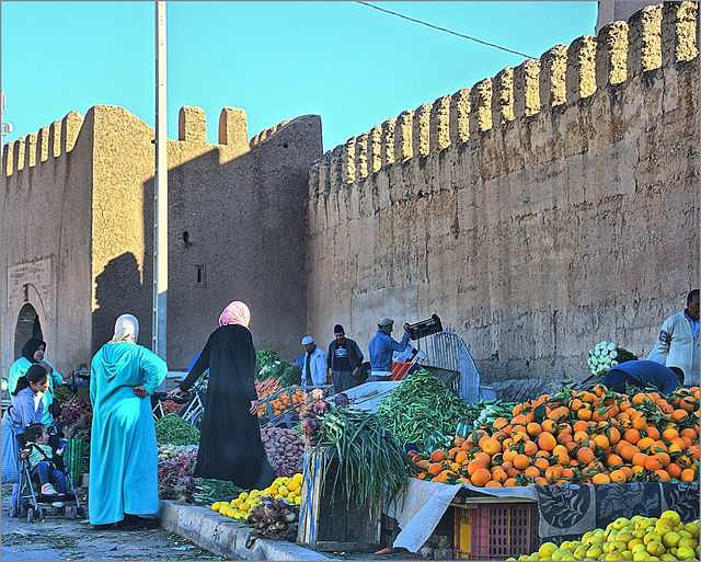 Market in Tiznit Market in Tiznit