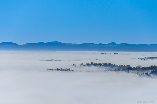 Nebel über dem Schweizer Mittelland  (© Buelipix)