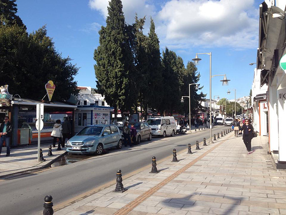 One of the many little side roads in Bodrum