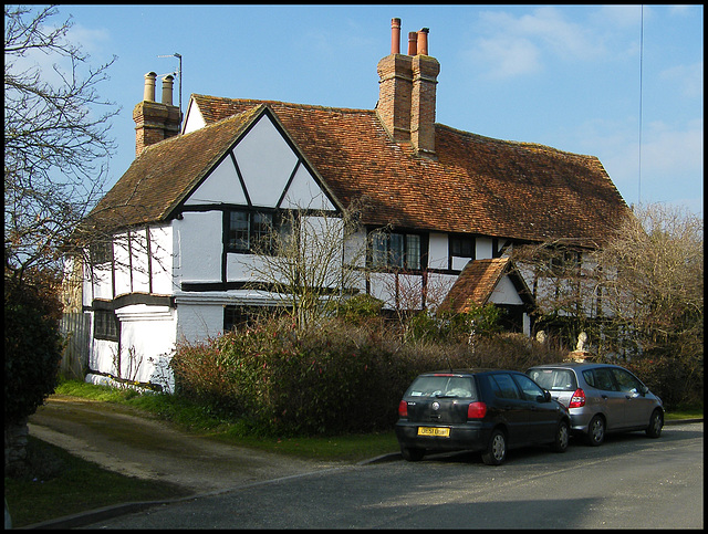old house in Moorend Lane
