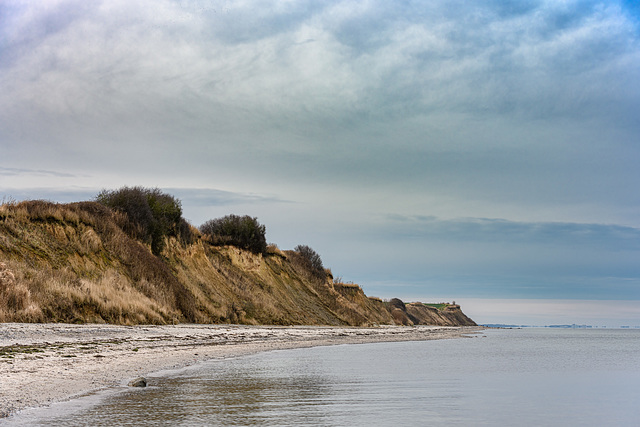 Steep coast