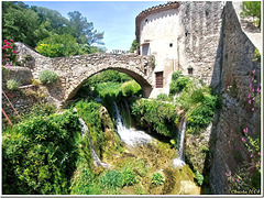 Petit pont médiéval en pierre