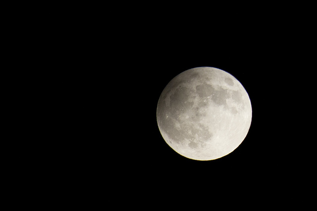 Partial eclipse of the Harvest moon, 9-17-24