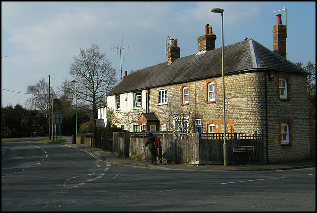 corner of Moorend Lane