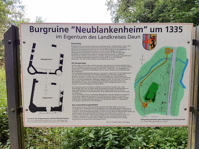 Burgruine Neublankenheim