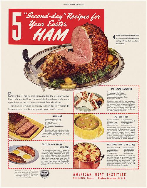 American Meat Institute Ad, 1947
