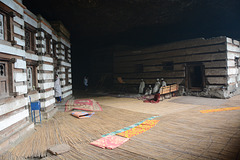 Ethiopia, In the Courtyard of the Cave Church of Yemrekhana Krestos