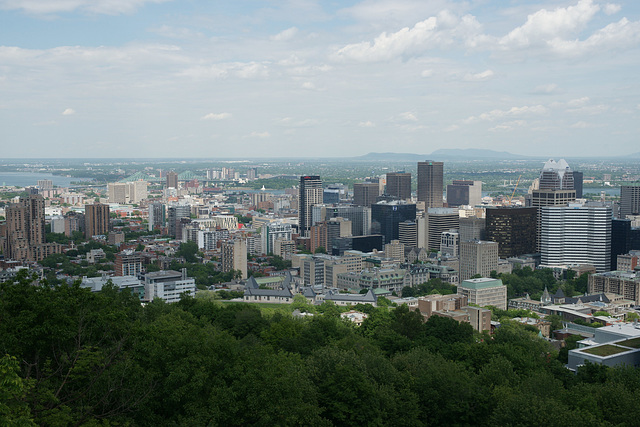 View Over Montreal