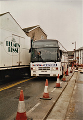 Ambassador Travel 109 (G109 HNG) in Mildenhall – 11 Feb 1995 (251-09)