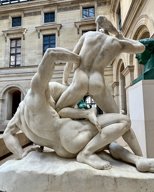 Paris 2024 – Musée du Louvre – Theseus Fighting the Minotaur