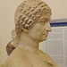 Detail of the So-called Seated Agrippina in the Naples Archaeological Museum, July 2012