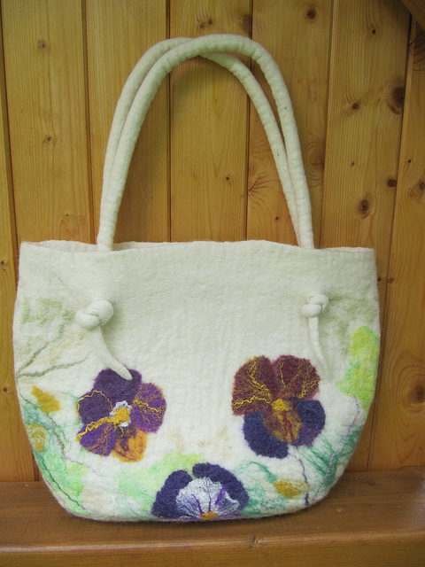 felt summer bag