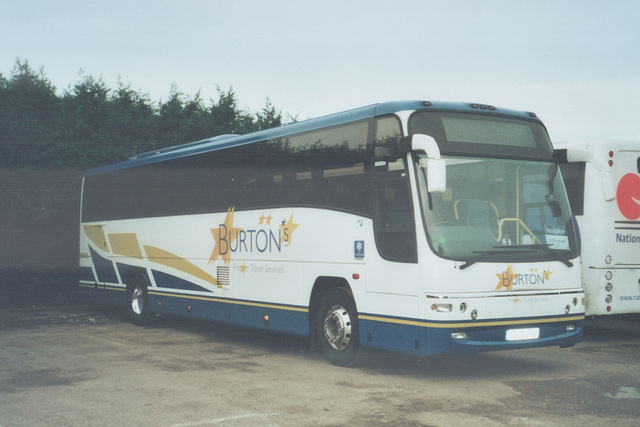 Burtons Coaches EU06 BCL at Haverhill yard - 19 Oct 2006 (565-31A)