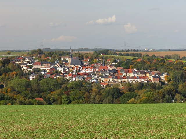 Töpferstadt Waldenburg im Landkreis Zwickau, Sachsen