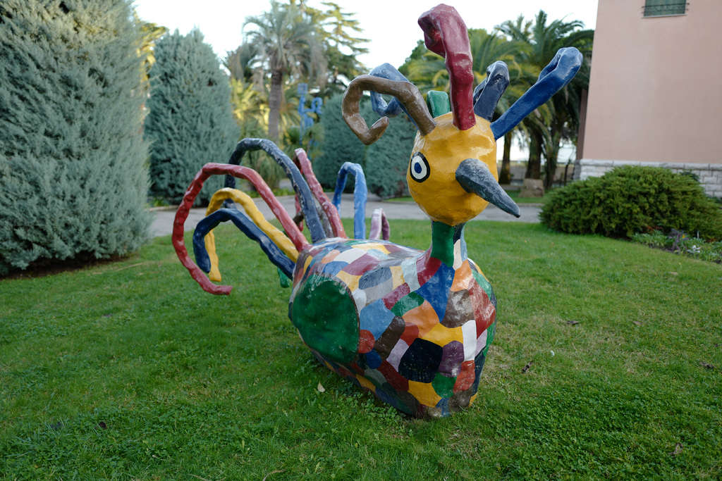 coq, jardin, musée des arts naïfs Nice