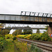 Brücke der ehem. RAG-Zechenbahn über der Emschertalbahn (Bottrop-Welheim) / 20.10.2021