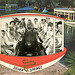 Glass Bottom Boat Ride at Silver Springs, Florida (Red Border)