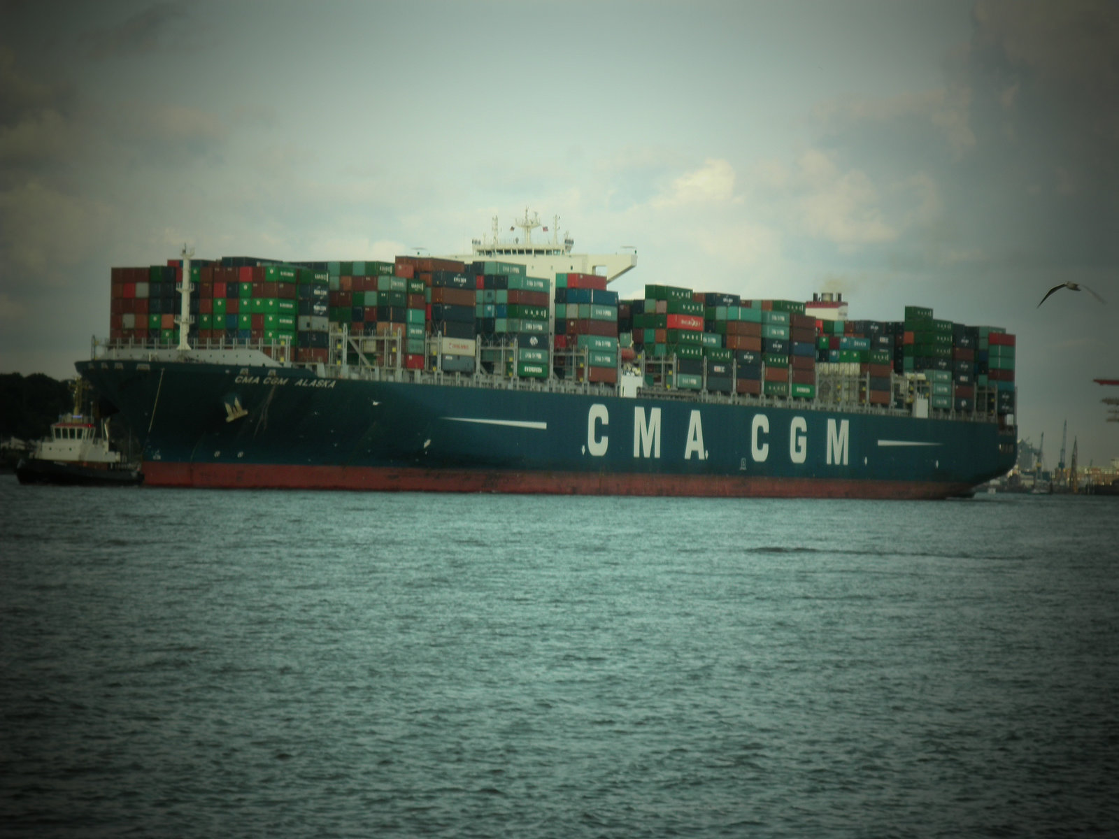 Containergigant CMA CGM ALASKA
