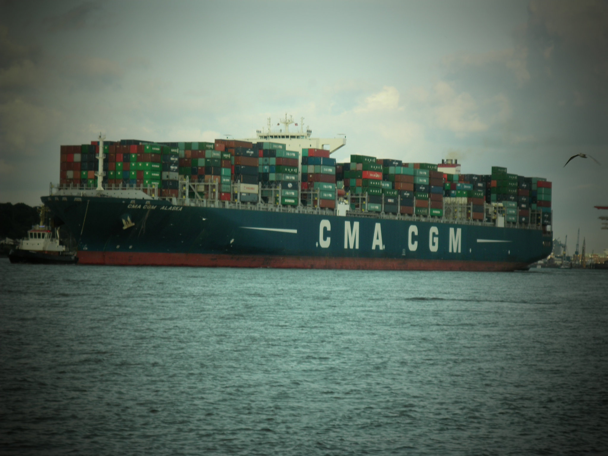 Containergigant CMA CGM ALASKA