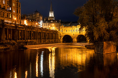 Bath by night