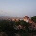 View Over Barcelona At Dusk