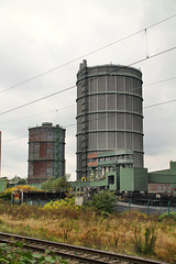 Gasometer der Kokerei Prosper (Bottrop-Welheim) / 20.10.2021