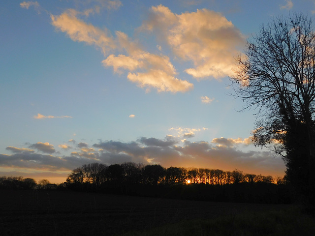 Coucher de soleil