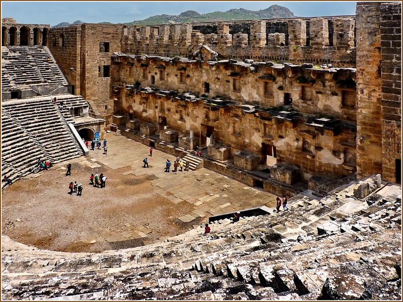 Manavgat : Antic Tiyatro di Aspendos