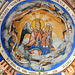 North Macedonia, Ceiling Painting in the Church of the Nativity of the Blessed Virgin in the Monastery of St. Joachim Osogowski
