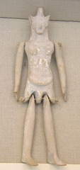 Terracotta Doll Representing a Phyrric Dancer in the British Museum, April 2013