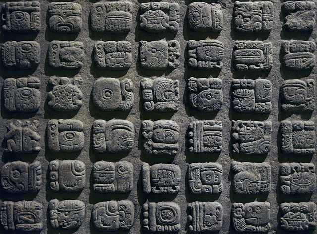 Maya hiërogliefen