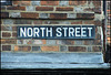 North Street street sign