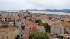 SAINT-RAPHAEL: Le musée archéologique, vue depuis le haut de la tour du musée 22