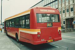 Eastern Counties LN568 (PVF 568R) in Bury St.Edmunds - 21 May 1994