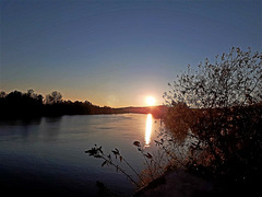 la Seine au couchant