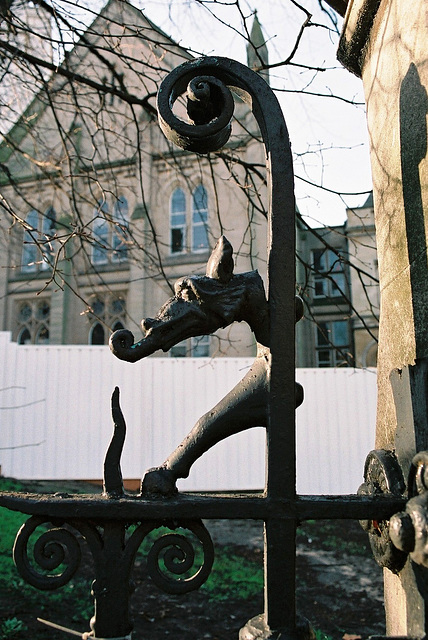 Gate Detail, Arkwright Building, Shakespeare Street, Nottingham