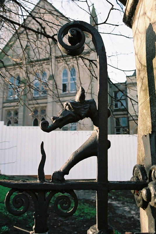 Gate Detail, Arkwright Building, Shakespeare Street, Nottingham