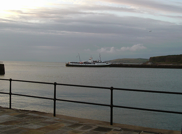 wfl - sat evening at pier head.